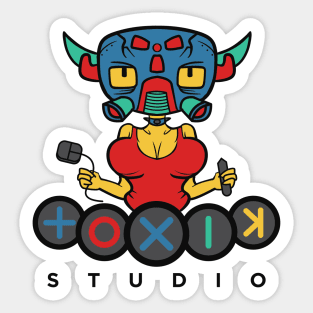 TOXIK ROBOTO Sticker